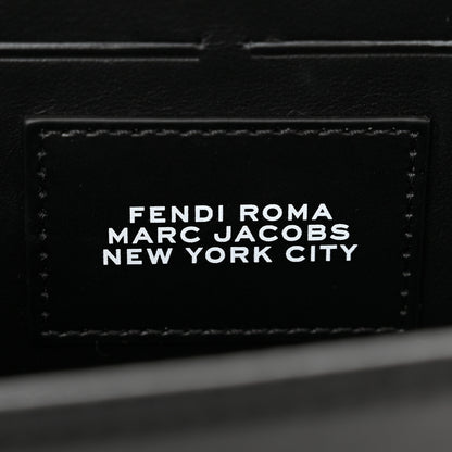Fendi X MARC JACOBS Nappa Logo Baguette Soft Trunk Bag Black 5 of 10
