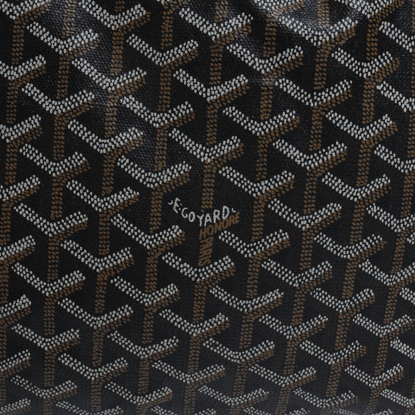 Goyardine Saint Louis PM Black Gold
