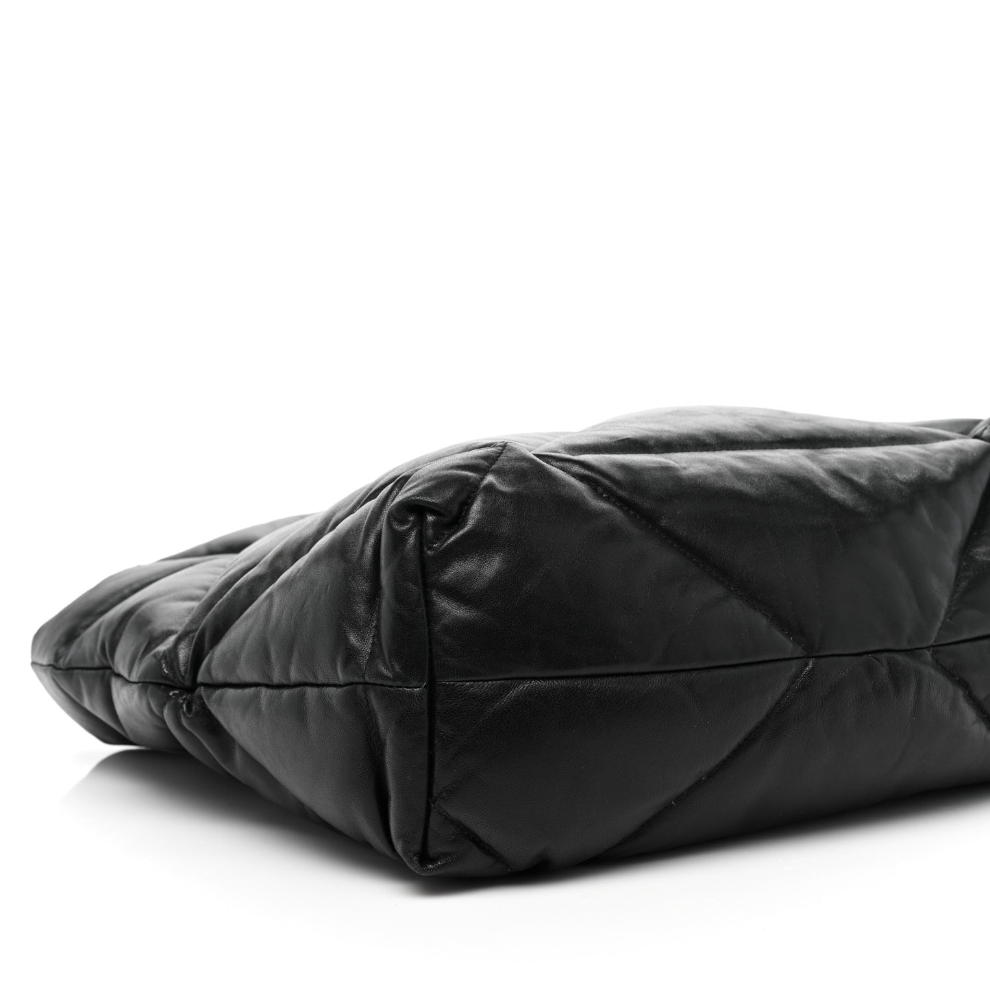 Nappa Padded System Tote Bag Black