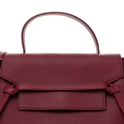 Celine Grained Calfskin Mini Belt Bag Plum 5 of 11