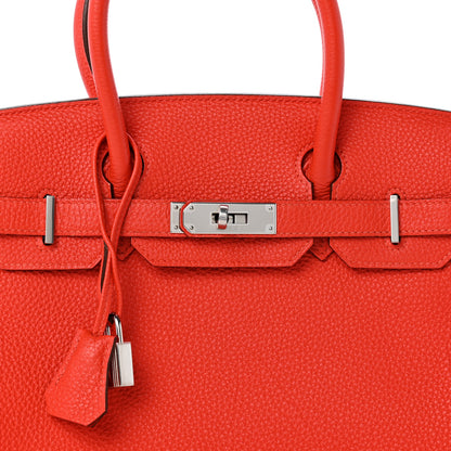 Hermes Togo Birkin 30 Capucine 8 of 13