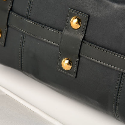 Louis Vuitton Calfskin Sac Louis Black 9 of 17