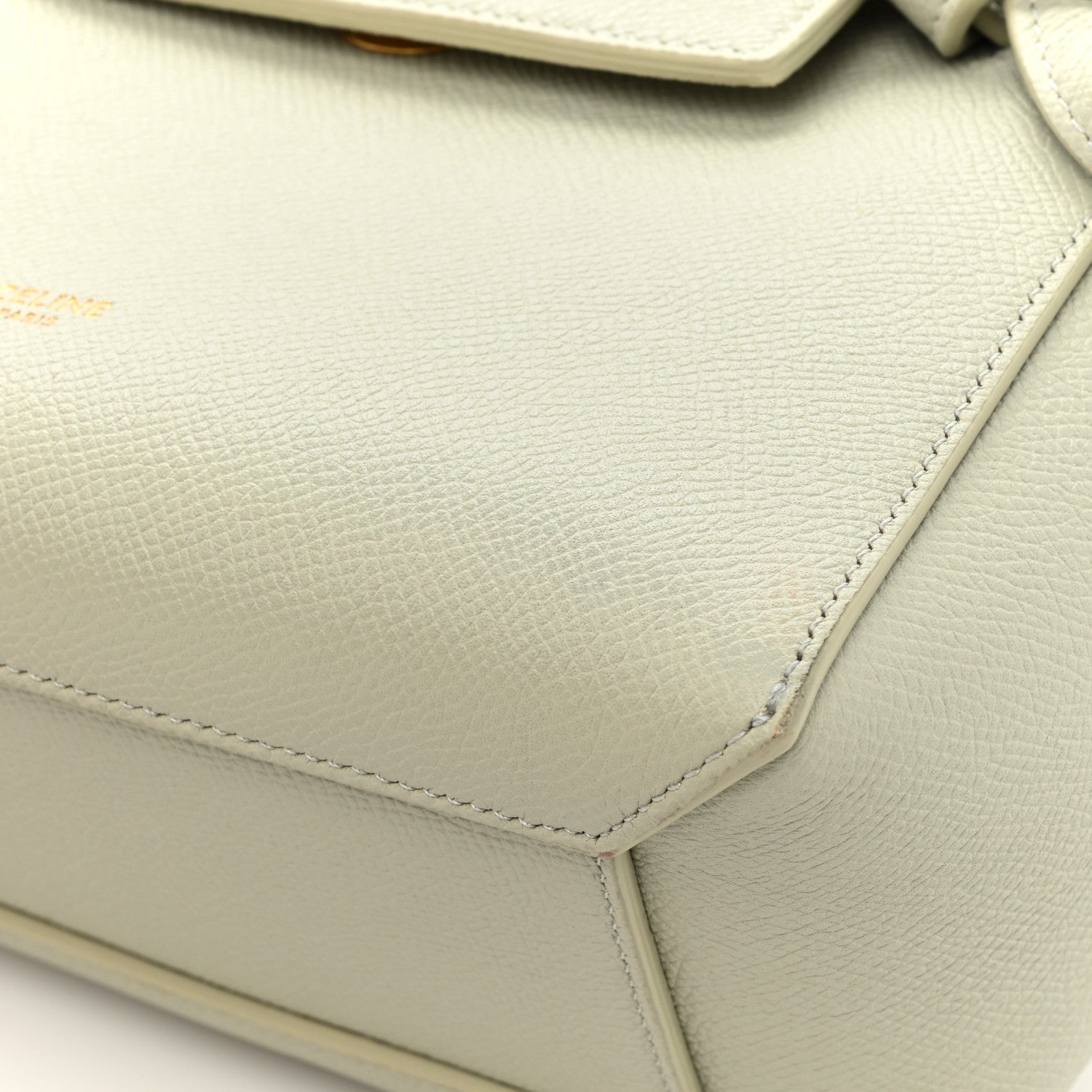 Celine Grained Calfskin Nano Belt Bag Jade 13 of 15