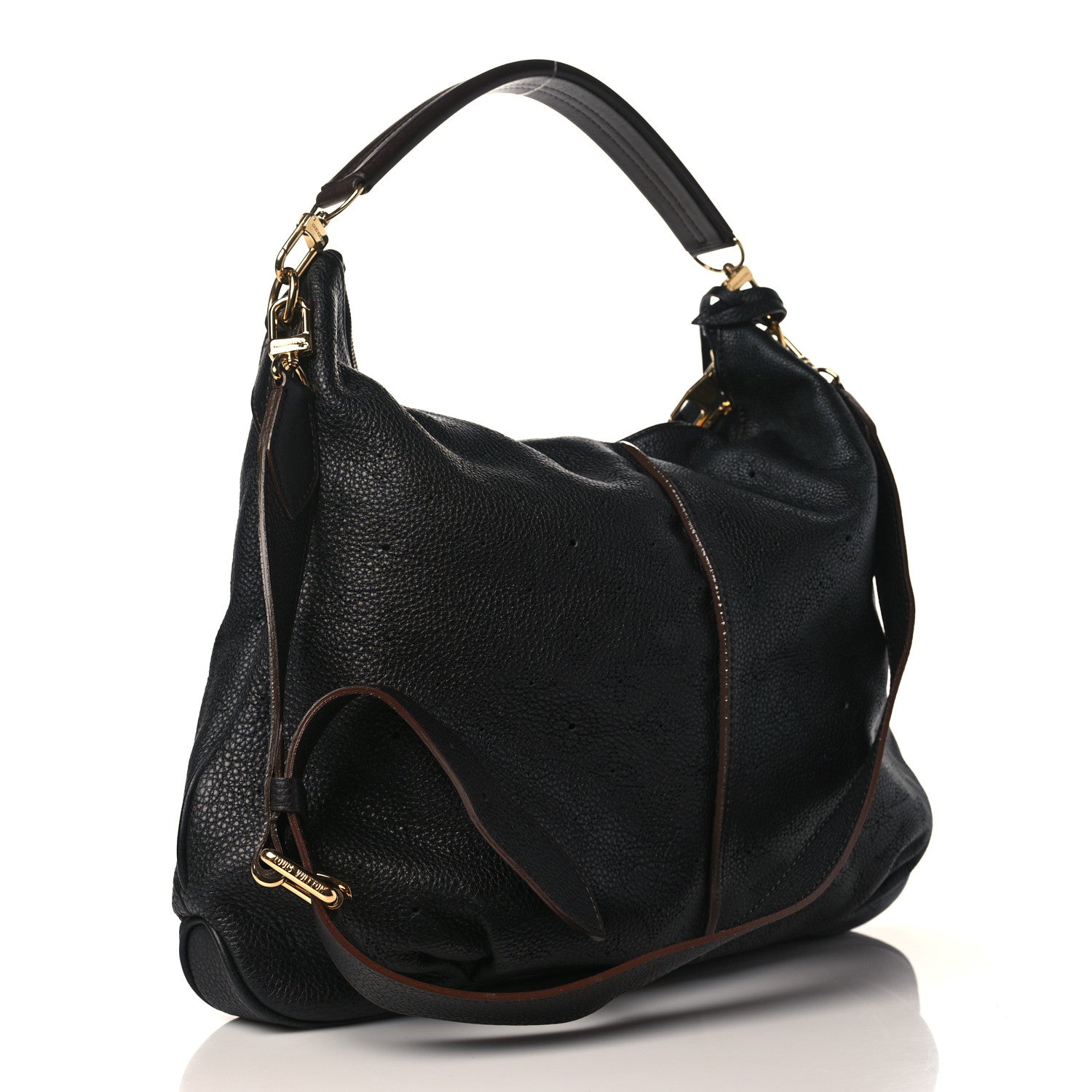 Louis Vuitton Mahina Selene MM Black 4 of 9