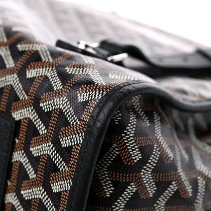 Goyard Goyardine Saint Leger Soft Briefcase Backpack Black 9 of 15