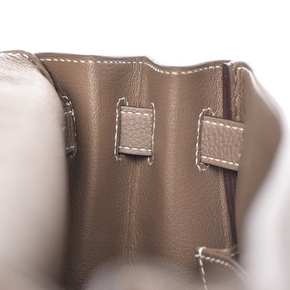 Hermes Togo Kelly Retourne 32 Etoupe 26 of 34