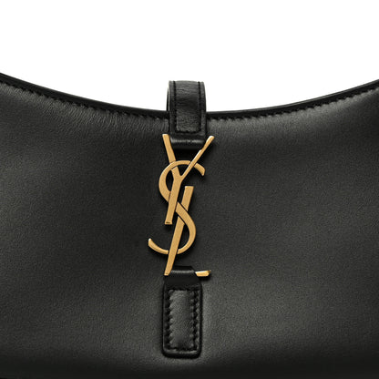 Saint Laurent Smooth Calfskin Le 5 A 7 Mini Hobo Black 8 of 10
