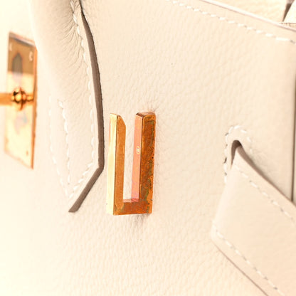 Hermes Togo BIRKIN 30 Craie 10 of 11