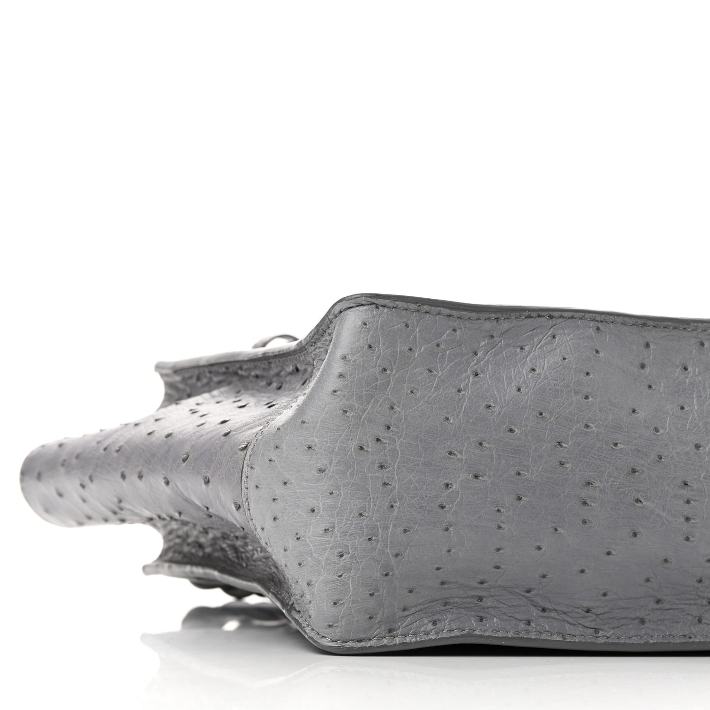 Ostrich To Be Cool Tote Grigio Perla