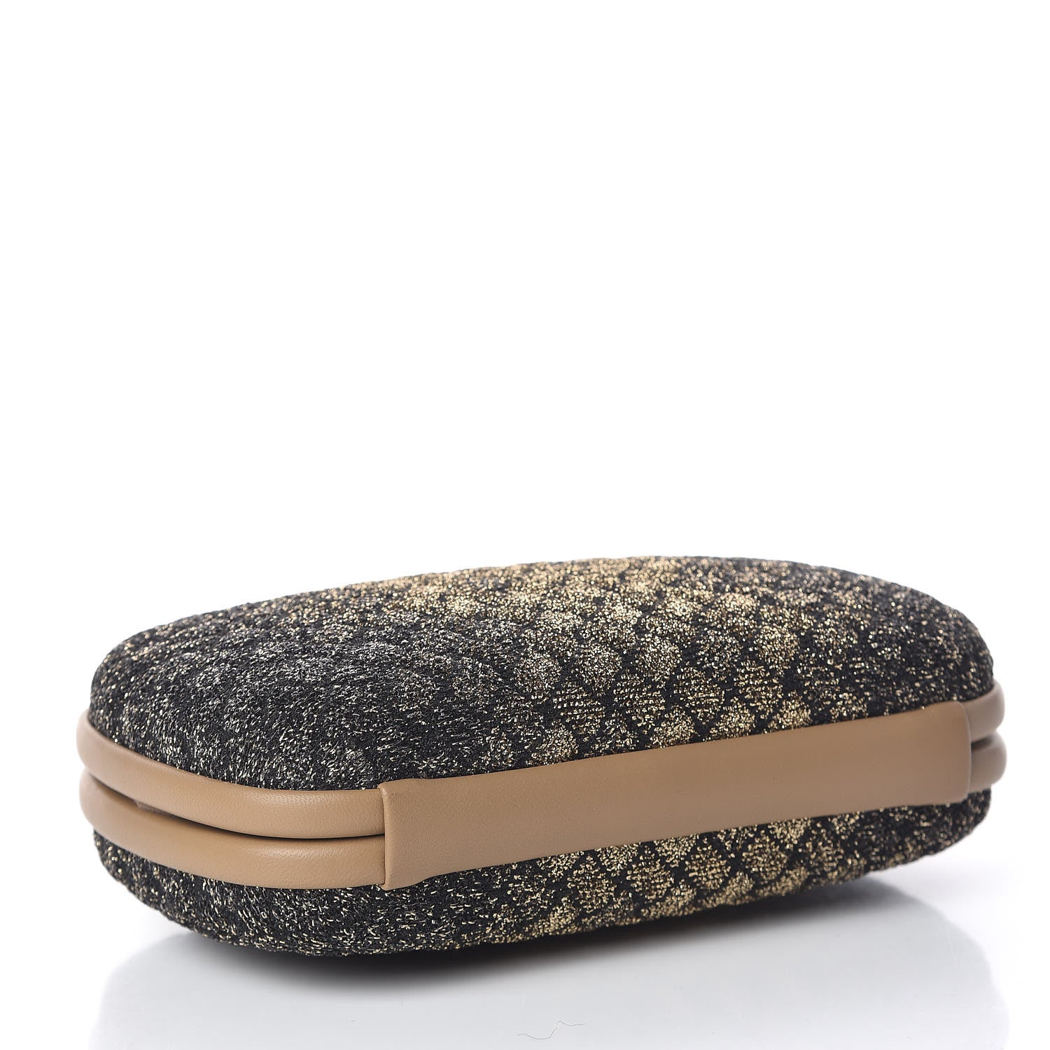 Bottega Veneta Lurex Intrecciato Chain Knot Clutch 4 of 11