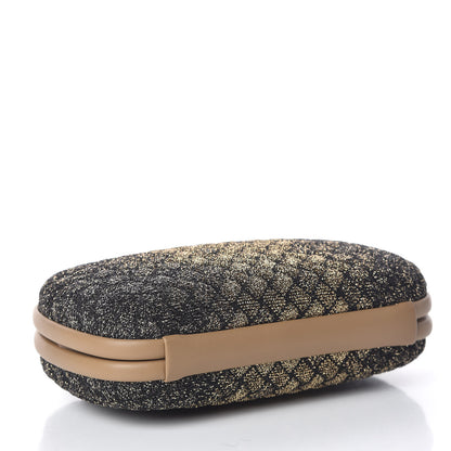 Bottega Veneta Lurex Intrecciato Chain Knot Clutch 4 of 11