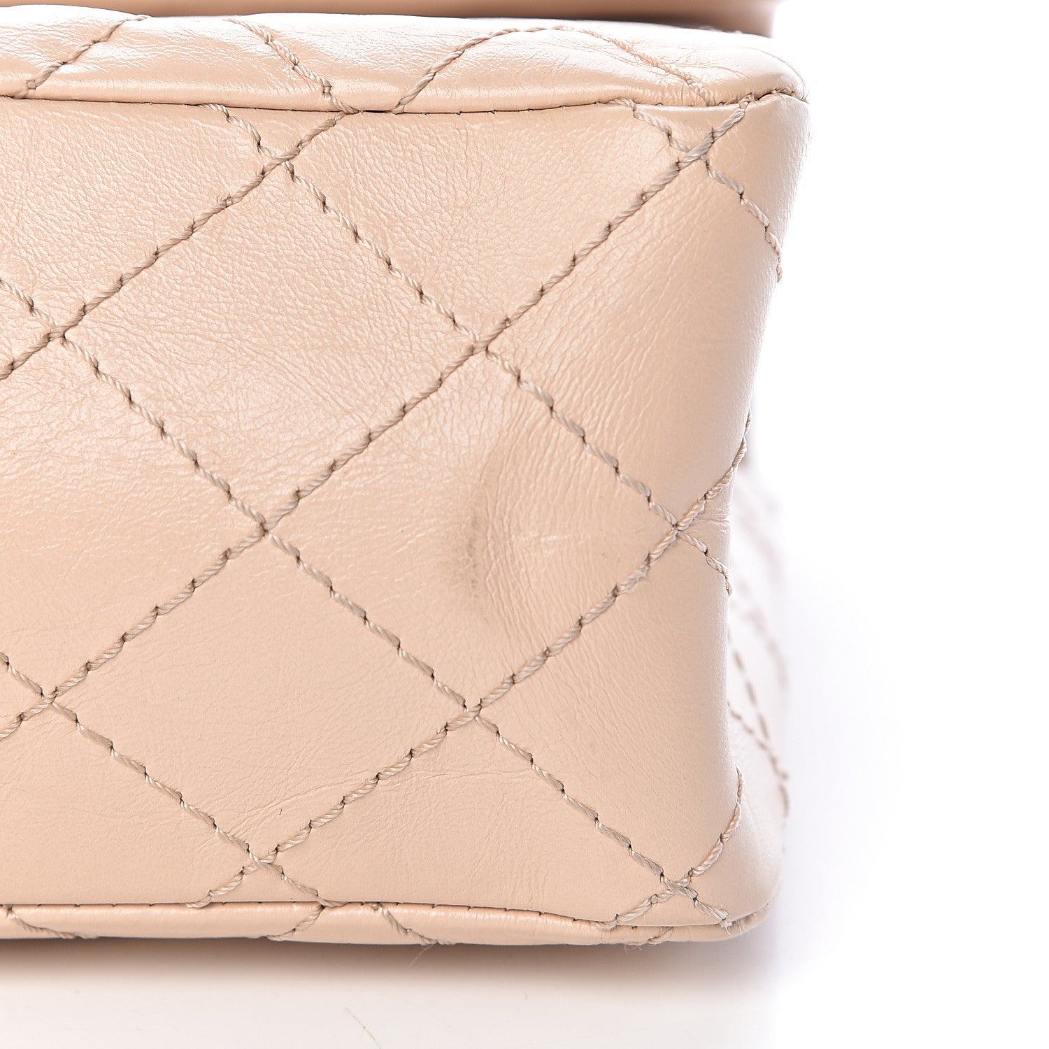 Chanel Aged Calfskin Quilted 2.55 Reissue 225 Flap Beige 11 of 12