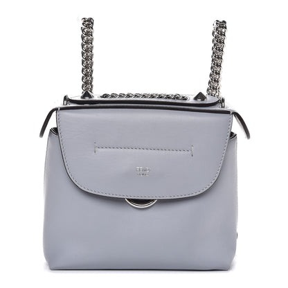Fendi Vitello Century Opaco Mini Back to School Backpack Azzurro Polvere 1 of 7