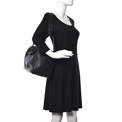 Hermes Taurillon Clemence Lindy 34 Black 2 of 13