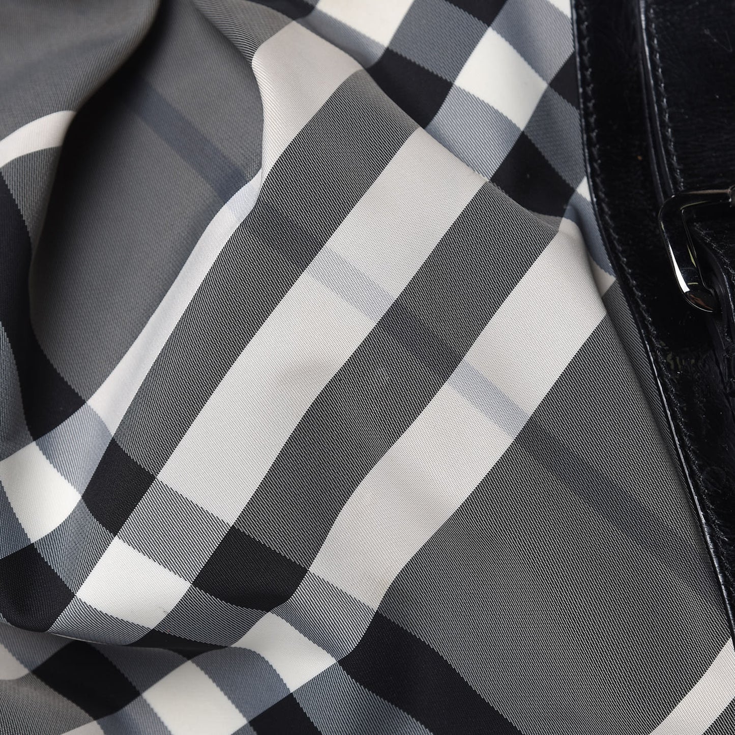 Nylon Beat Check Lowry Black