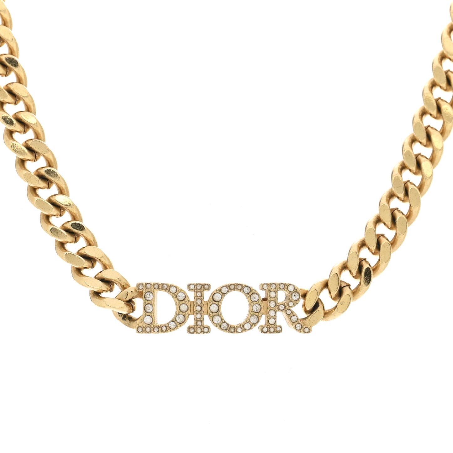 Metal Crystal Dio(r)evolution Choker Gold