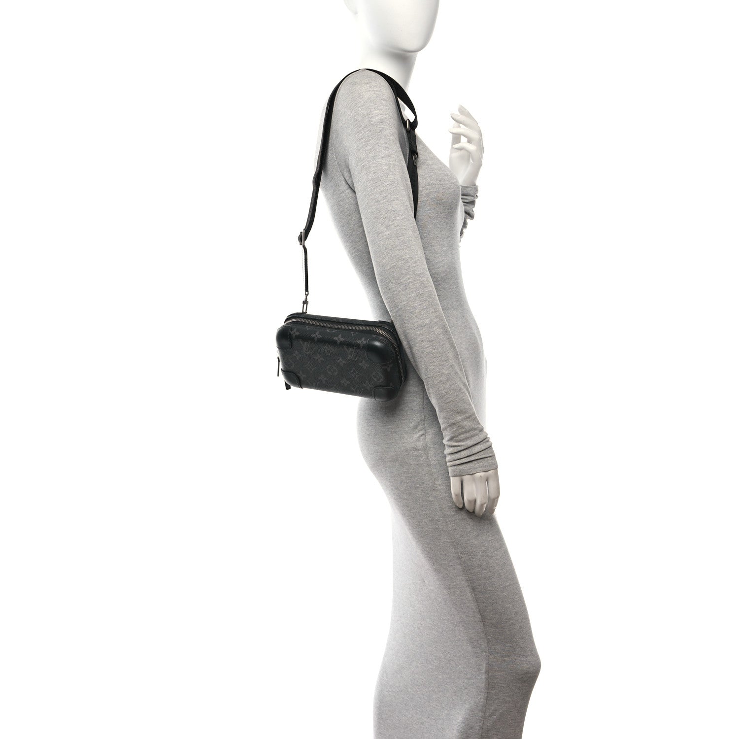 Louis Vuitton Monogram Eclipse Horizon Clutch 2 of 13