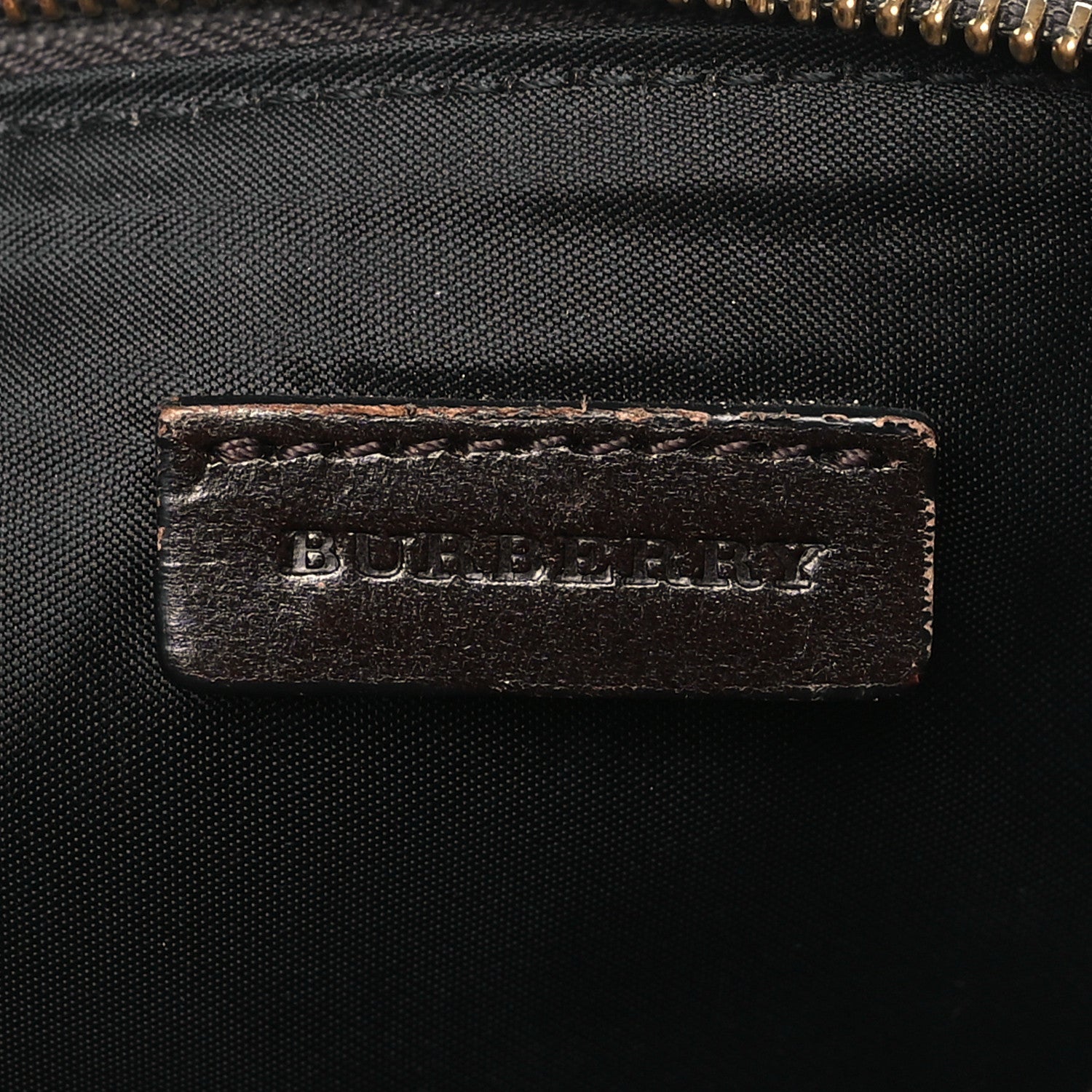 Burberry House Check Bridle Calfskin Peyton Crossbody Burgundy 6 of 10