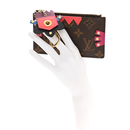 Louis Vuitton Monogram Totem Key Pouch Flamingo 2 of 6