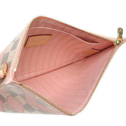 Louis Vuitton Damier Azur Tahitienne Neverfull MM GM Pochette 5 of 8