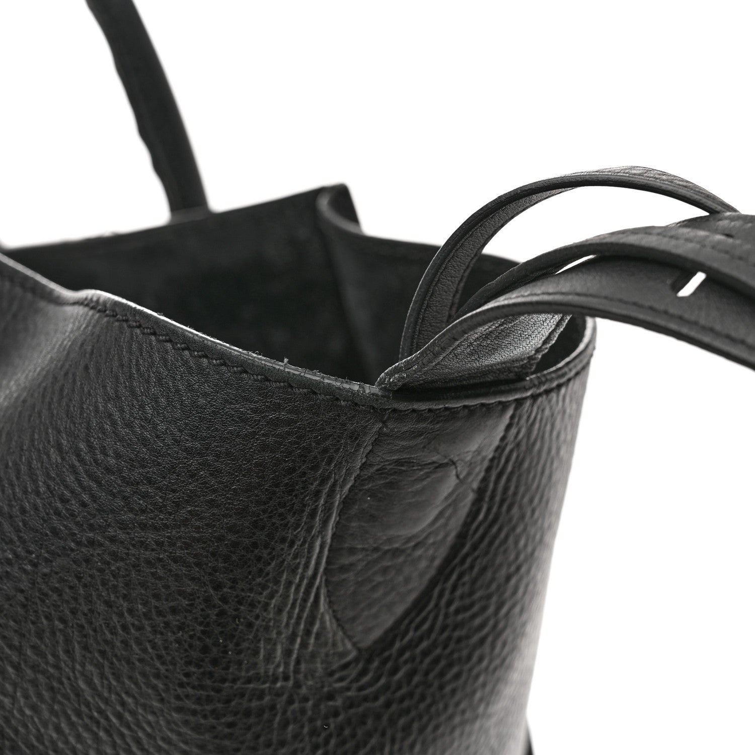 Celine Supple Calfskin Medium Phantom Luggage Black 18 of 25