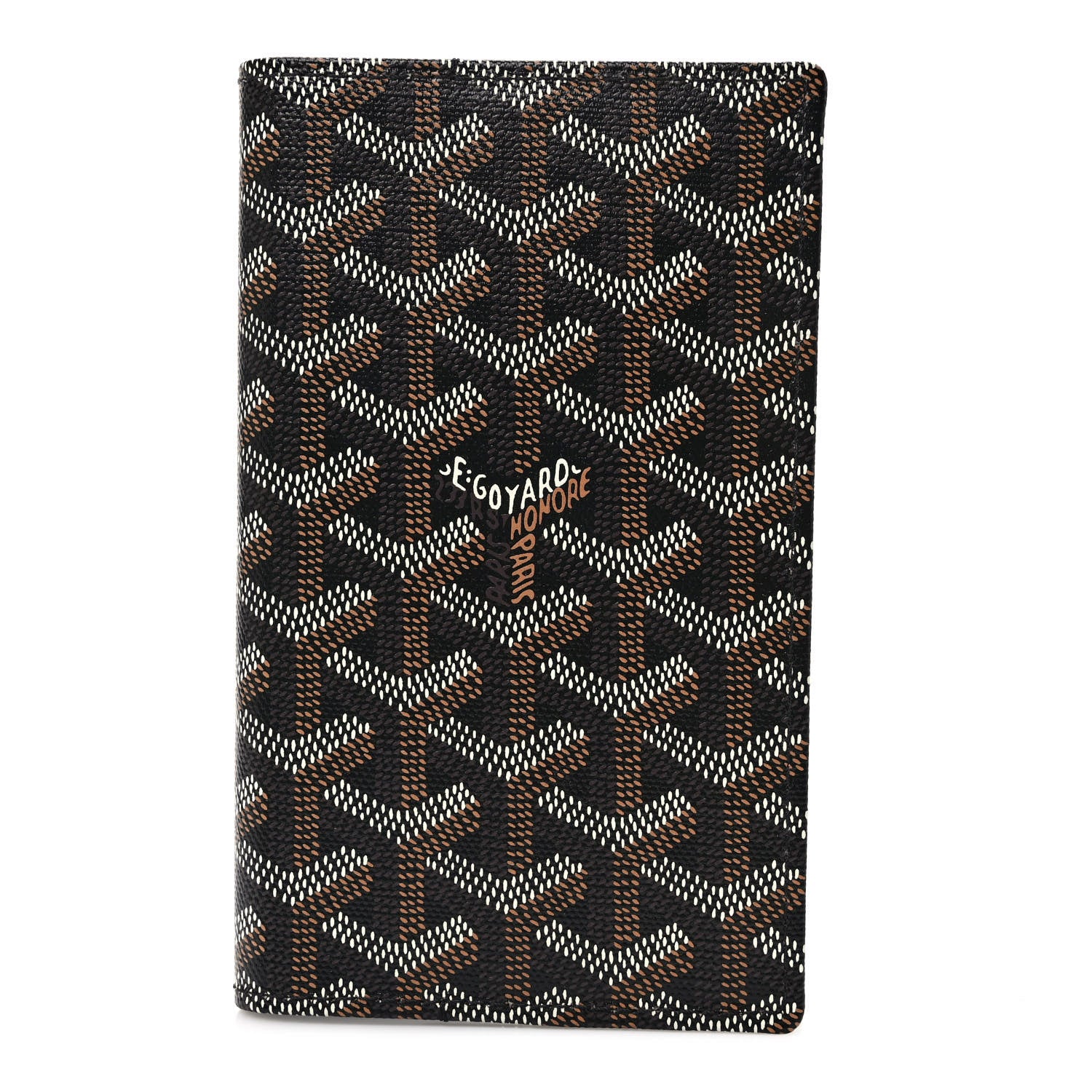 Goyard Goyardine Passport Wallet Black 1 of 7