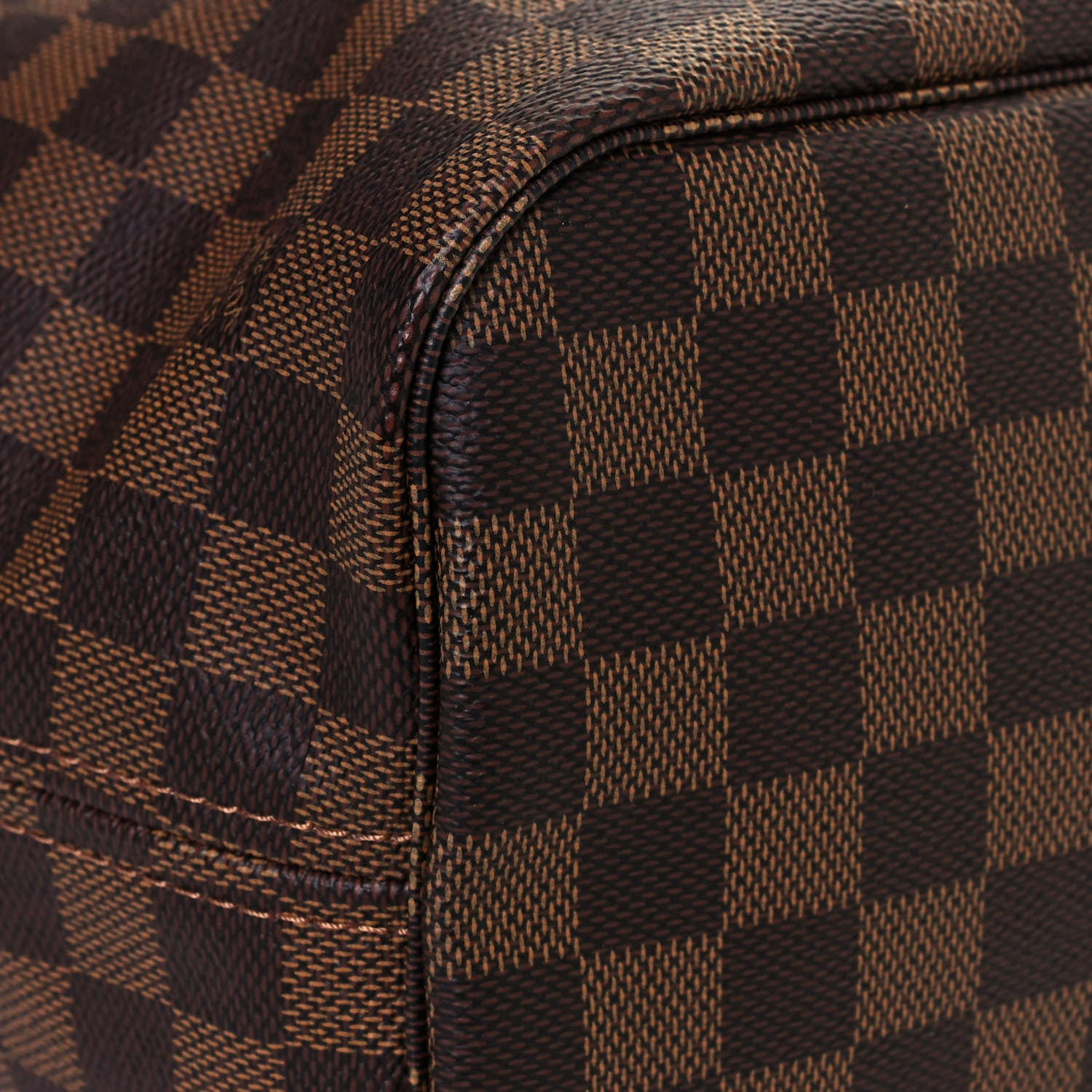 Louis Vuitton Damier Ebene Neo Neverfull MM Rose Ballerine 8 of 11