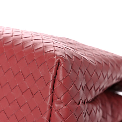 Bottega Veneta Nappa Intrecciato Medium Roma Tote Red 10 of 10