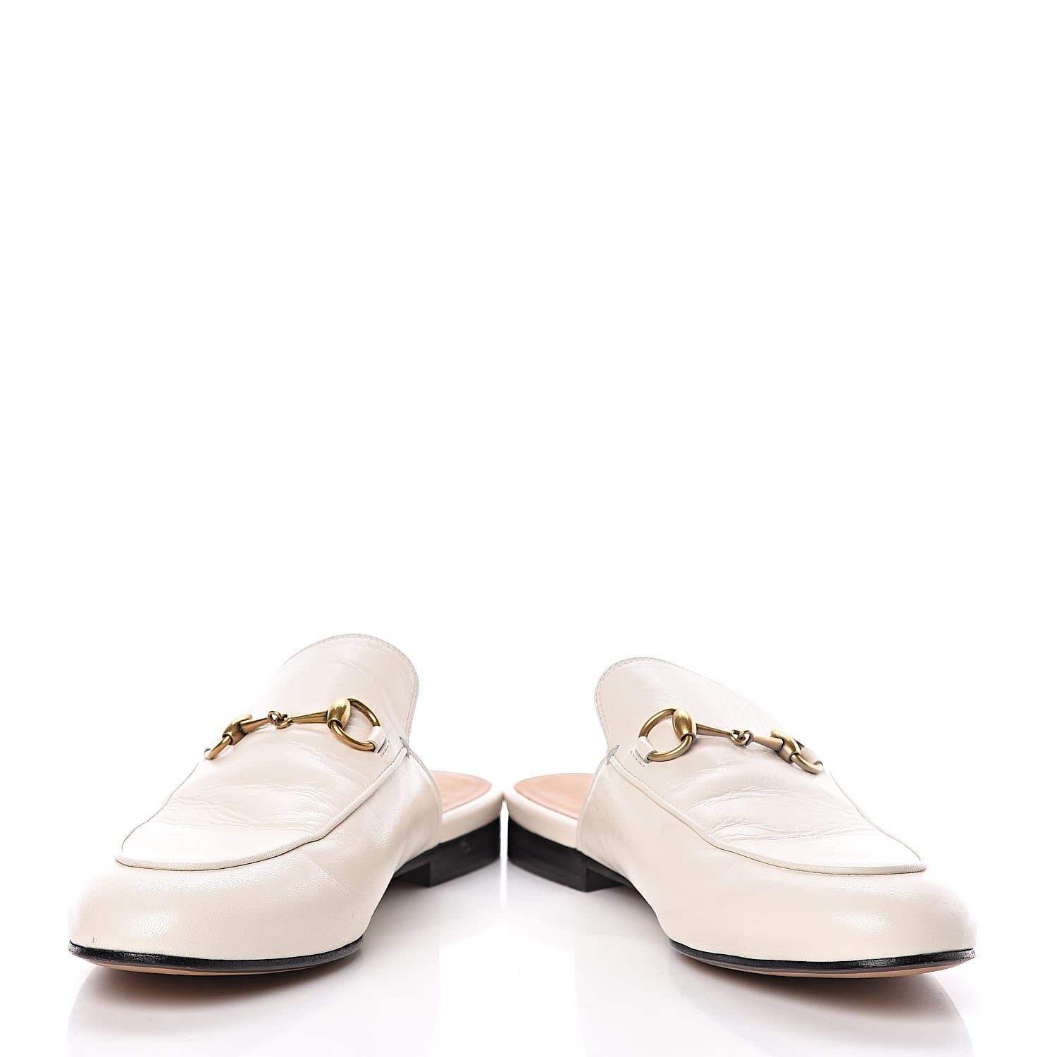 Gucci Malaga Kid Womens Princetown Slippers 38 Mystic White 5 of 15