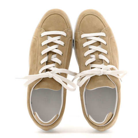 Suede Goatskin Mens Kid Sneakers 43 Kraft