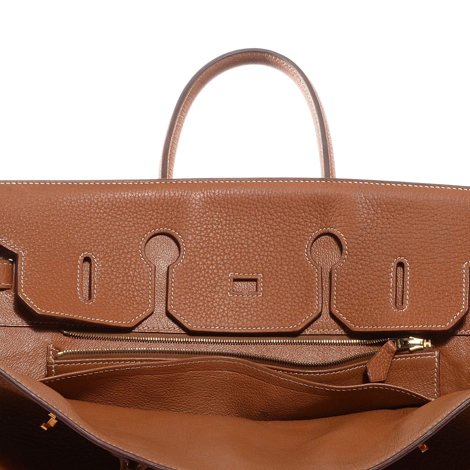Hermes Taurillon Clemence Birkin 35 Gold 5 of 22