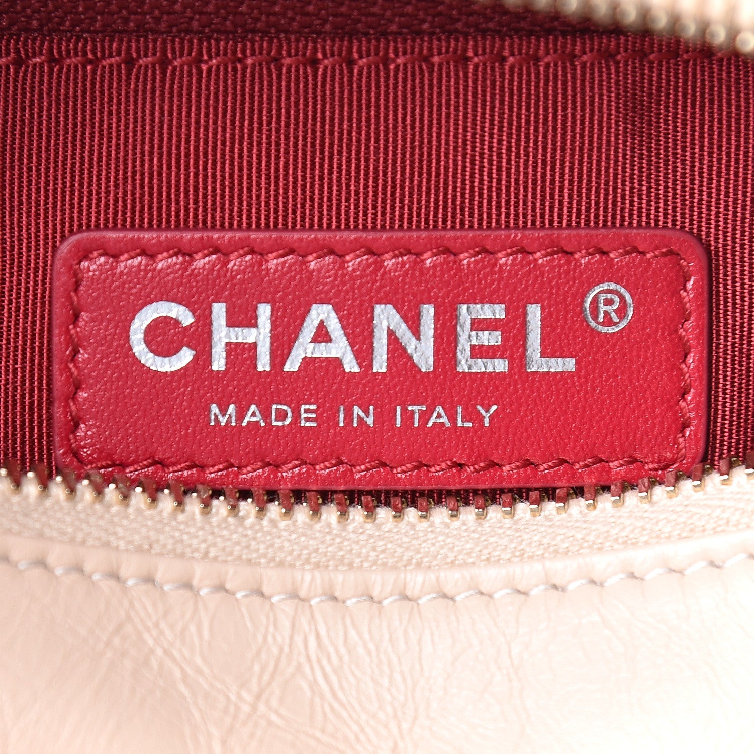 Chanel Aged Calfskin Quilted Small Gabrielle Hobo Beige Black 6 of 10