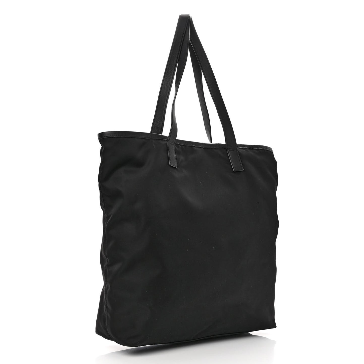 Tessuto Nylon Shopping Tote Black