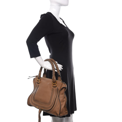 Chloe Calfskin Medium Marcie Satchel Nut 2 of 10