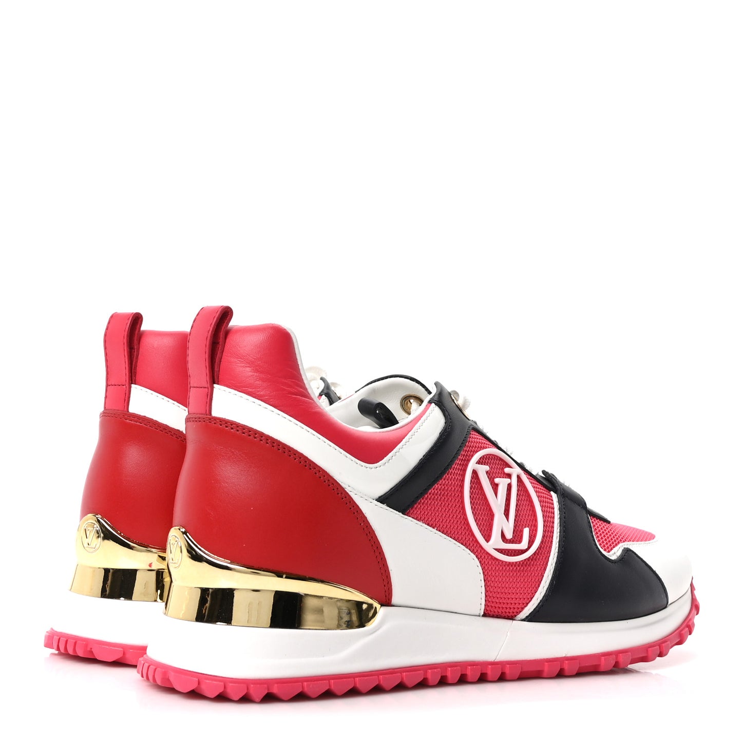 Calfskin Run Away Sneakers 37 Framboise Pink