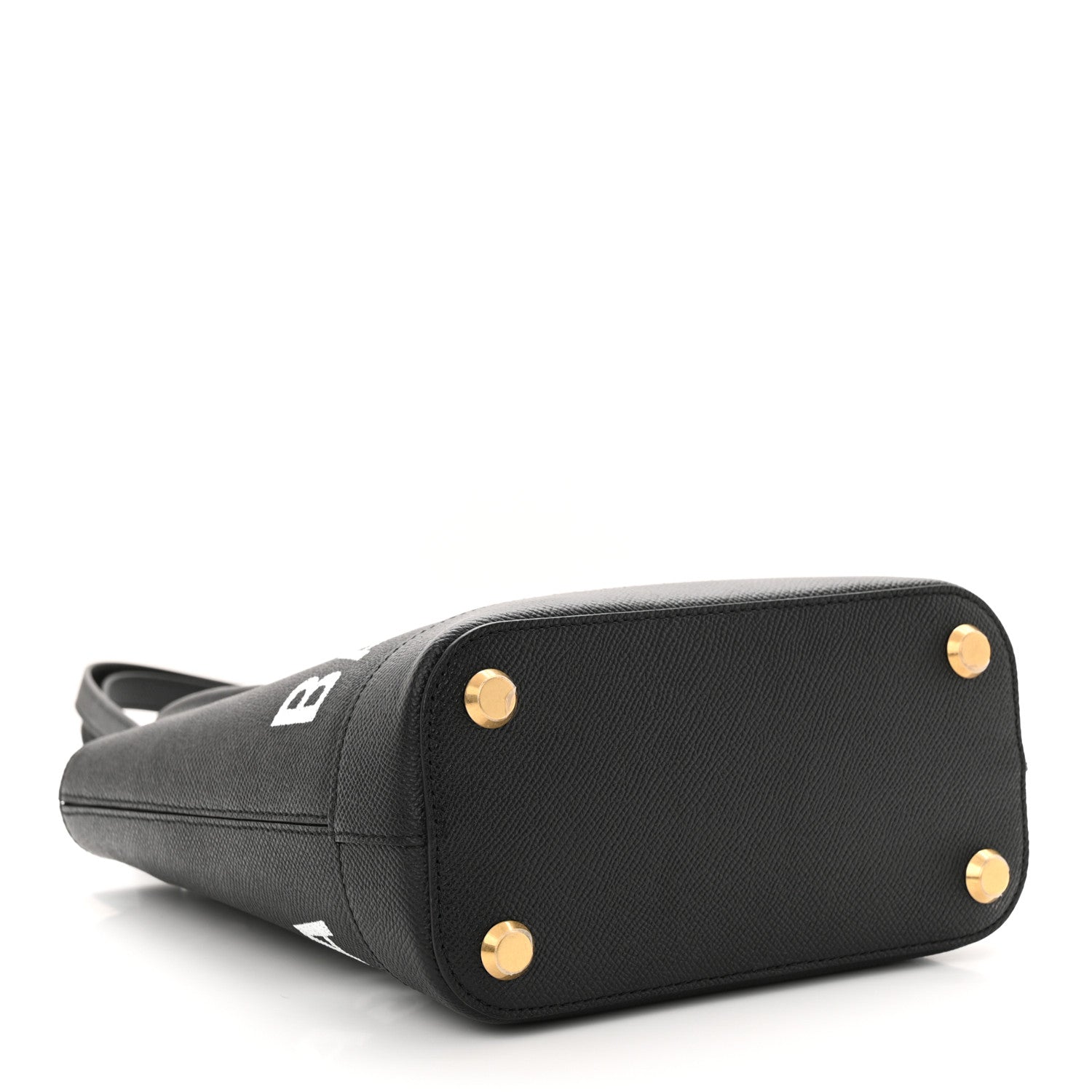 Balenciaga Grained Calfskin Ville Aj Tote XXS Black 4 of 10