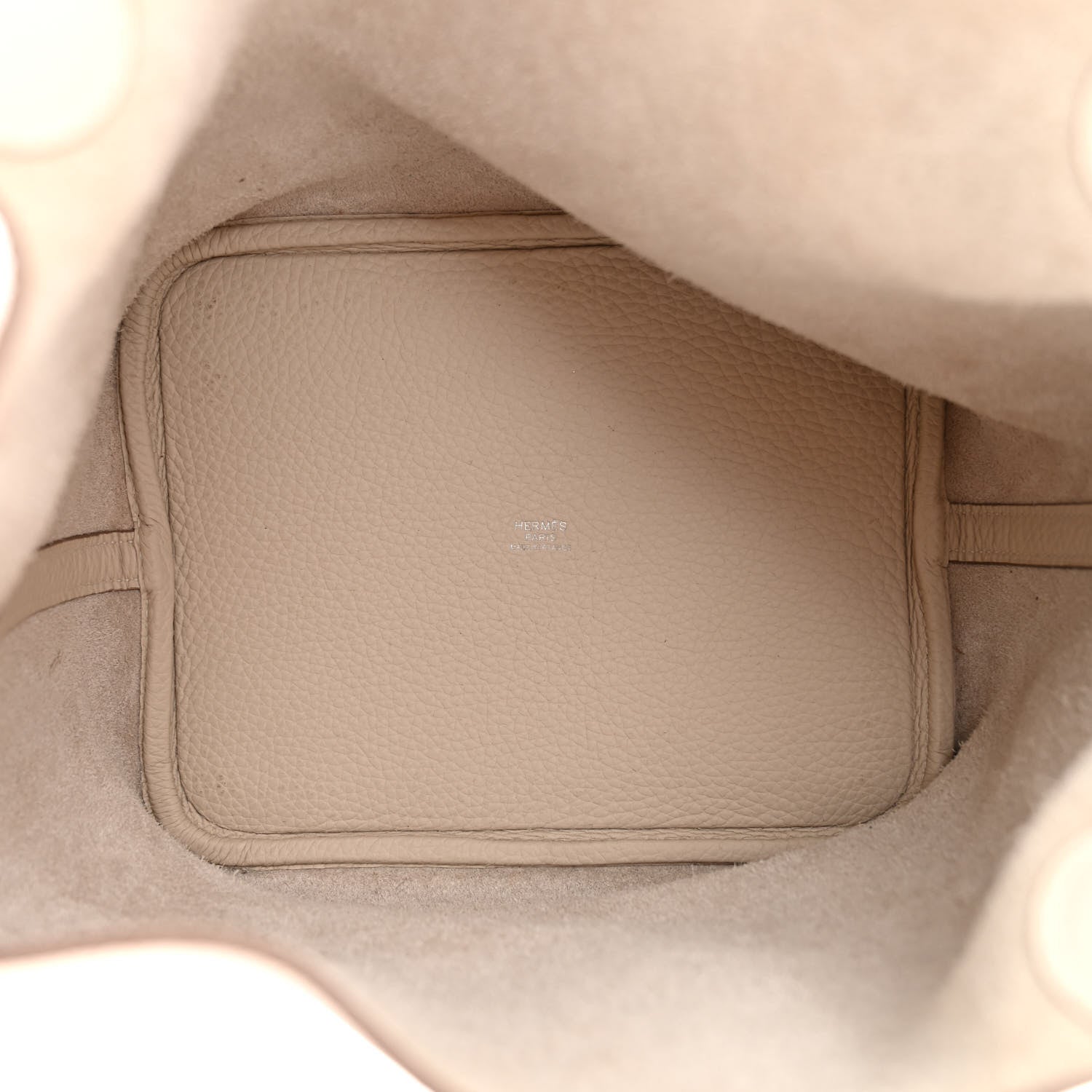 Hermes Taurillon Clemence Picotin Lock 22 MM Craie 5 of 12