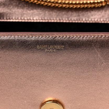 Saint Laurent Metallic Calfskin Small Betty Rose Gold 6 of 13