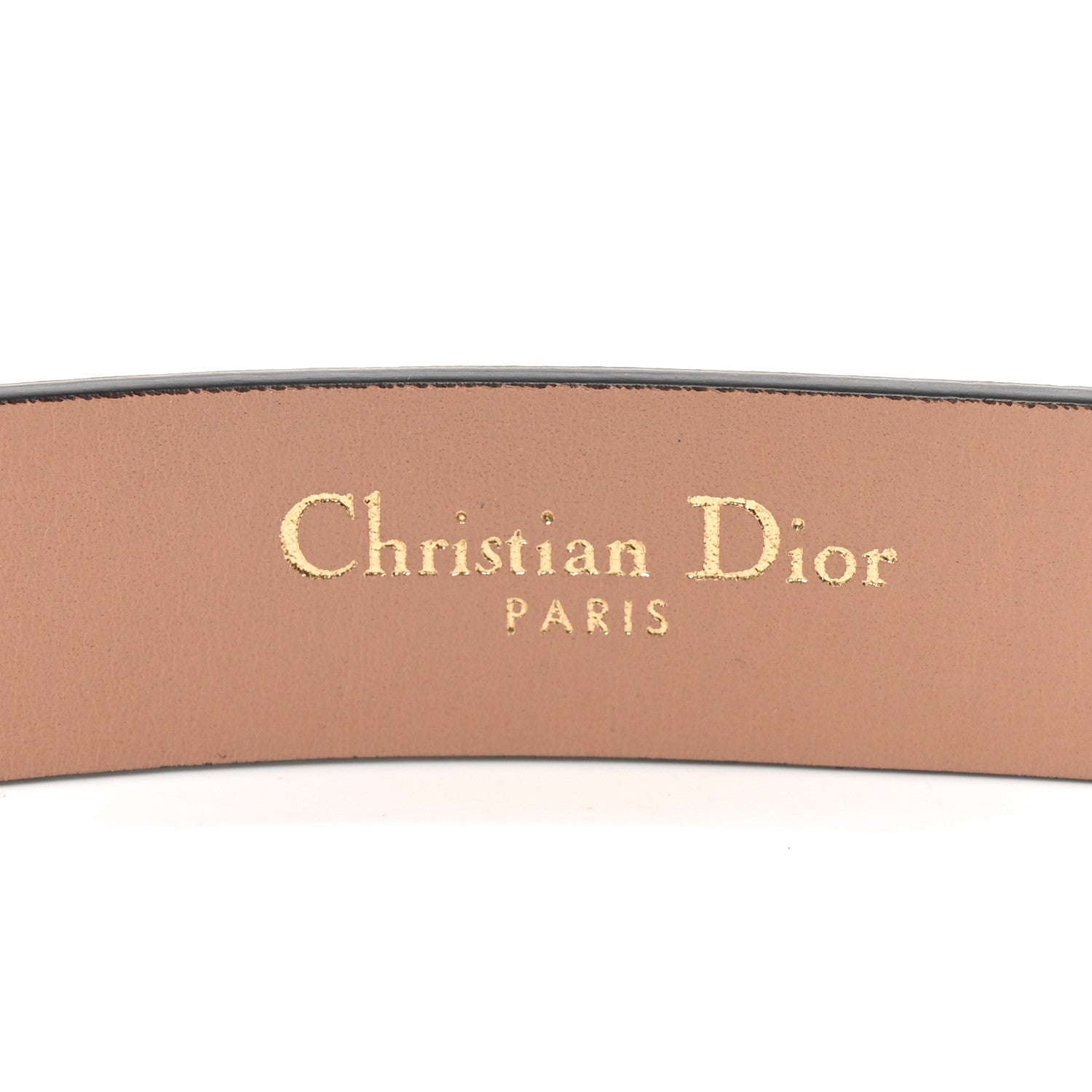Christian Dior Calfskin Saddle Belt 80 32 Rose Des Vents 1775789