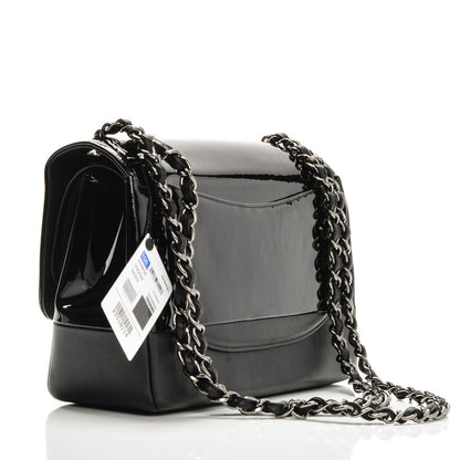 Chanel Patent Calfskin Jumbo Classic Pure Double Flap Black 3 of 7