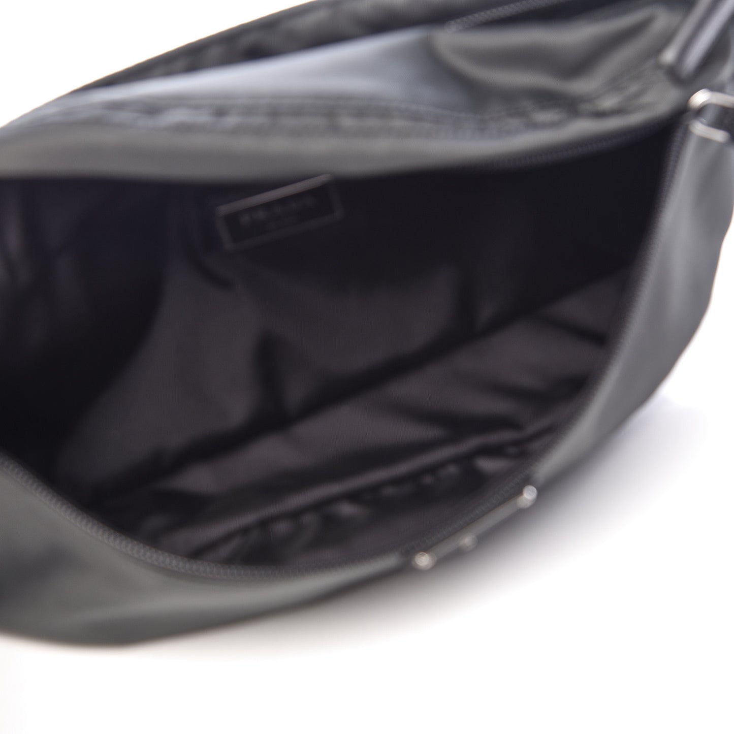 Tessuto Nylon Montagna Belt Bag Piombo