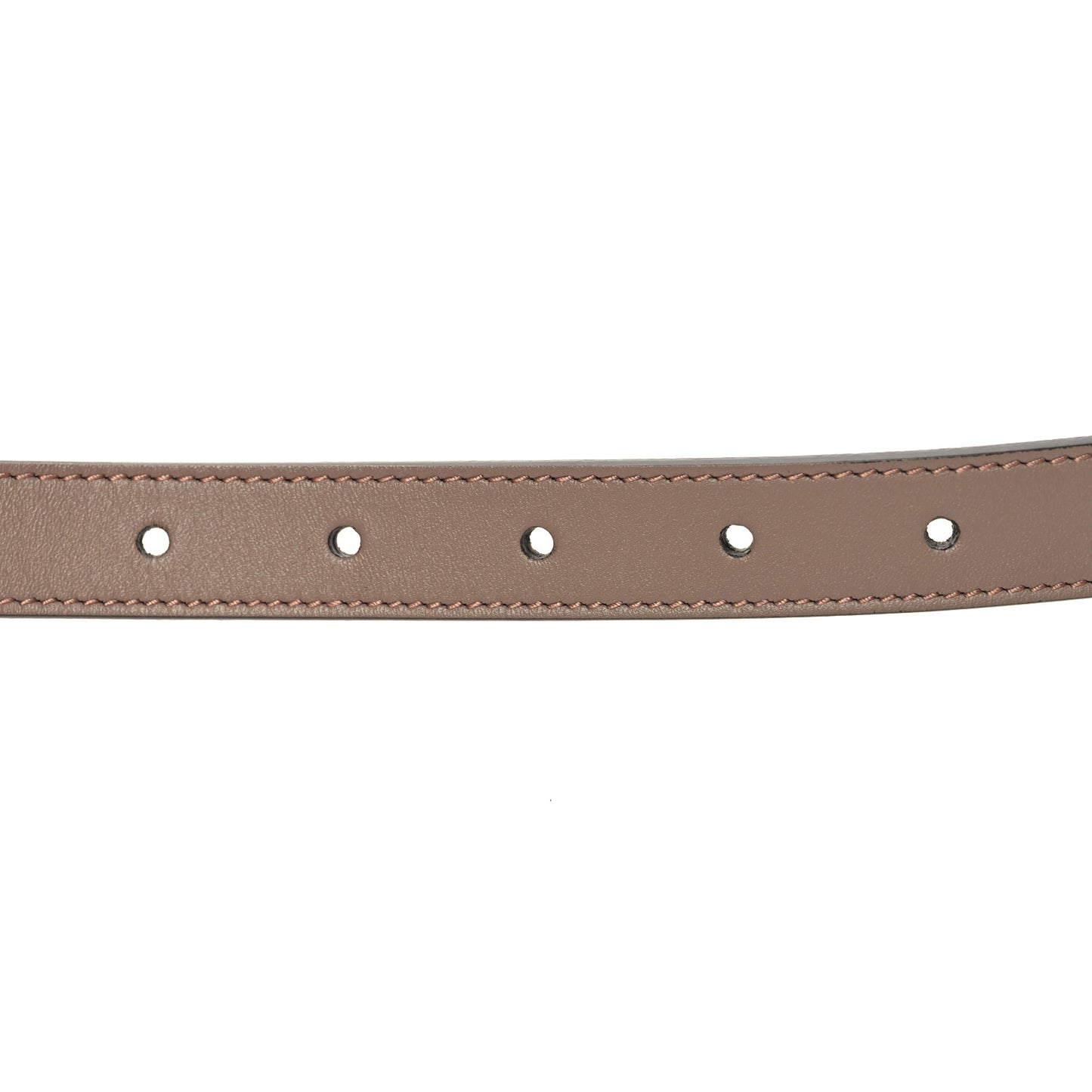 Calfskin Pearl Double G 20mm Belt 90 36 Porcelain Rose