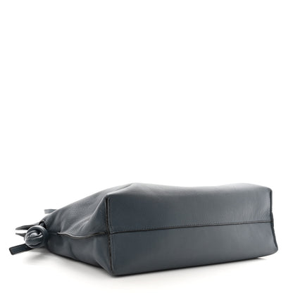 Loewe Calfskin Small Flamenco Knot Bag Indigo 4 of 10