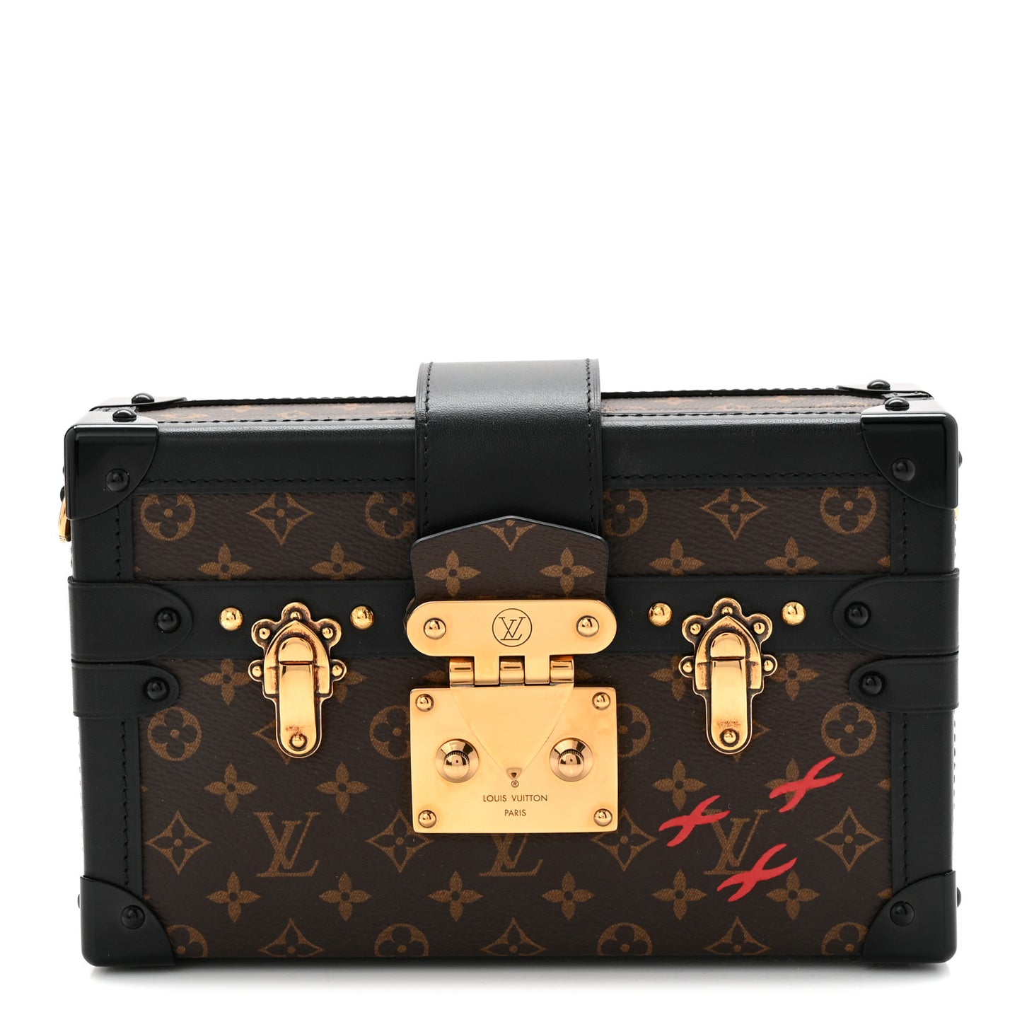 Monogram Petite Malle Black
