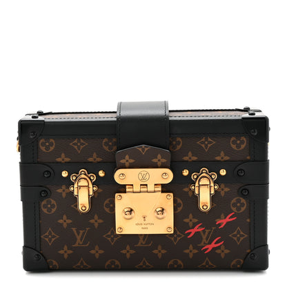 Louis Vuitton Monogram Petite Malle Black 1 of 10
