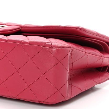 Chanel Lambskin Quilted Medium Double Flap Pink 10 of 10