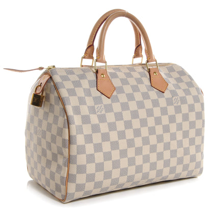 Louis Vuitton Damier Azur Speedy 30 3 of 7