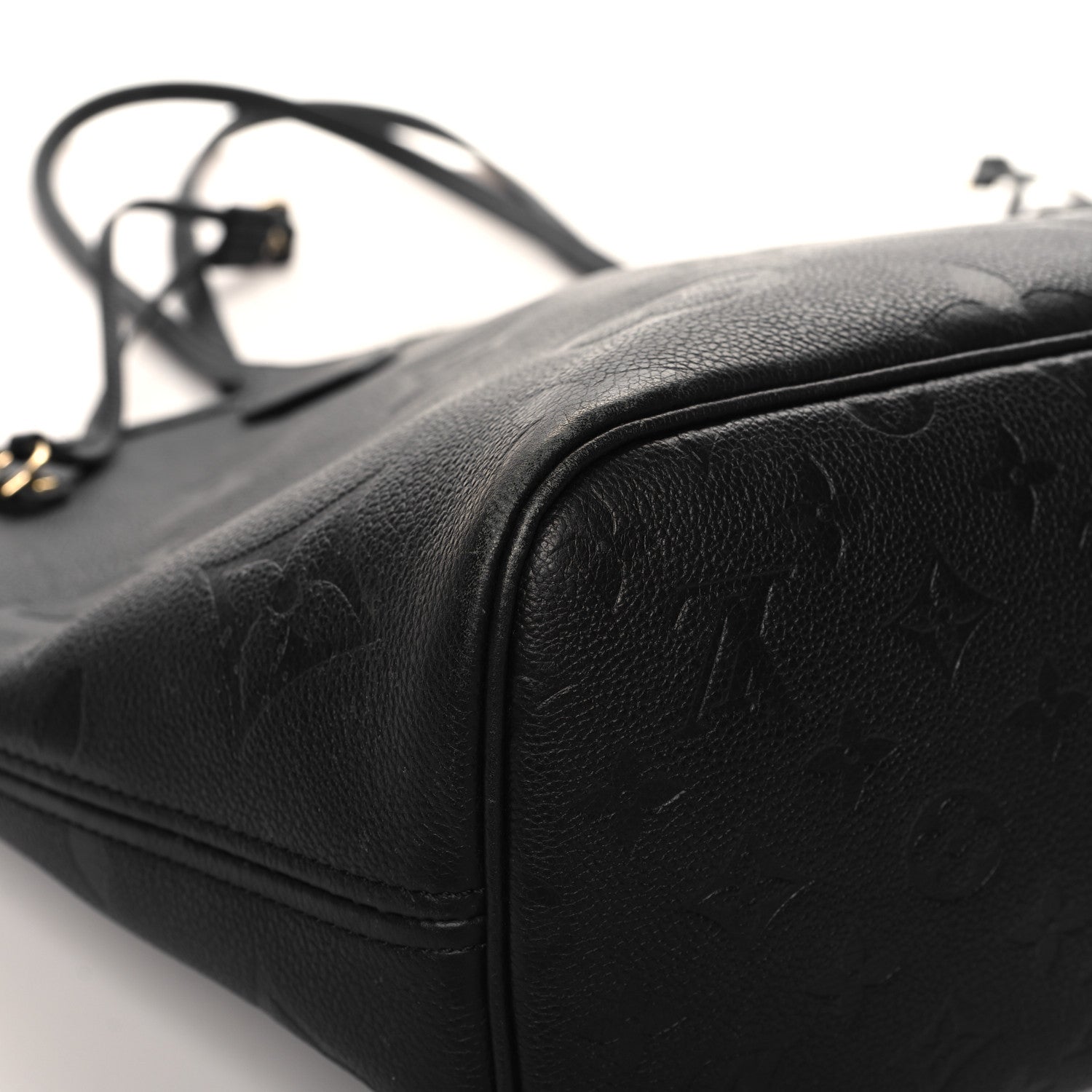 Louis Vuitton Empreinte Monogram Giant Neverfull MM Black 11 of 14