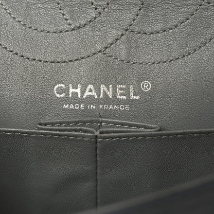 Chanel Caviar Iridescent Calfskin 2.55 Reissue 226 Flap Brown Grey 6 of 10