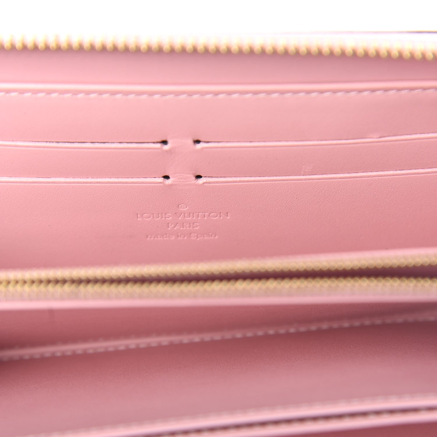 Louis Vuitton Vernis Zippy Wallet Rose Ballerine 6 of 8